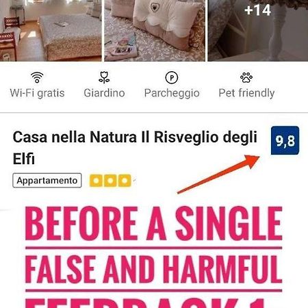 Casa Nella Natura Il Risveglio Degli Elfi ペダヴェーナ エクステリア 写真